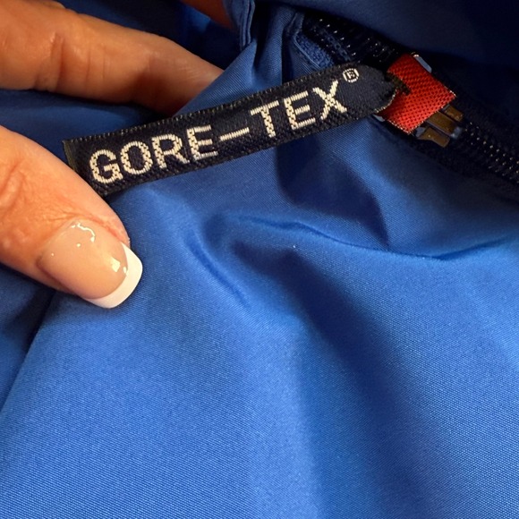 The‎ North Face Blue Black Gore-Tex Mountain Light Ski Jacket Men's Medium - Picture 5 of 11